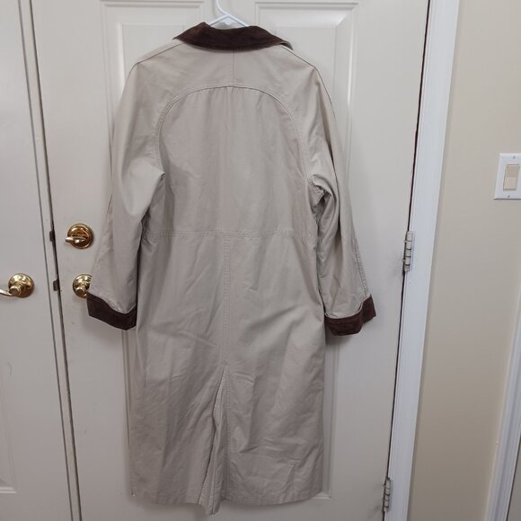 Vintage LL Bean Barn Coat Womens Petite Medium Removable Wool Lined Chore READ - Picture 11 of 12